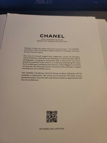 Chanel Fall-Winter 2021/22 Ready-To-Wear Collection Look Book - Picture 2 of 11