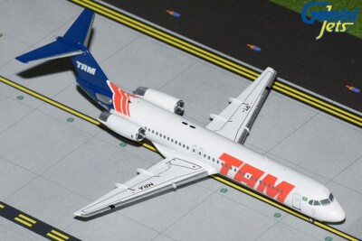 GEMINI JETS TAM LINHAS AEREAS FOKKER 100 1/200 DIE-CAST G2TAM1234 IN STOCK