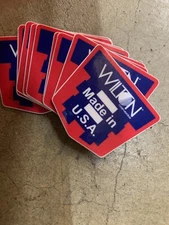 Wilton Bullet Vise Decal Sticker Badge