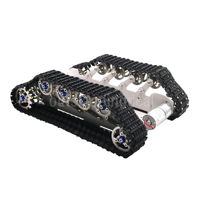 Robot Tank Chassis Metal Independent Suspension System Tracked Vehicle DIY Kit