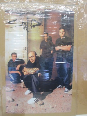 vintage 2001 Straind original rock band poster music artist
