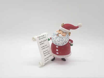 2004 Hallmark Santa So Much To Do! Ornament