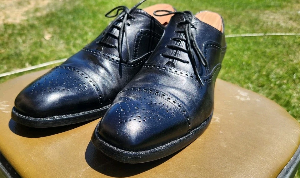 Zapato de vestir para hombre negro Nordstrom hecho en Italia talla 10 D  Foto 3 de 4