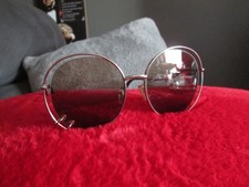 CHLOE WENDY ROUND PIERED SUNGLASSES