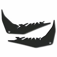 Aufkleber 3D Kompatibel Mit Yamaha Xmax 2005-2009 Ecken-Schutzfolien Karbon