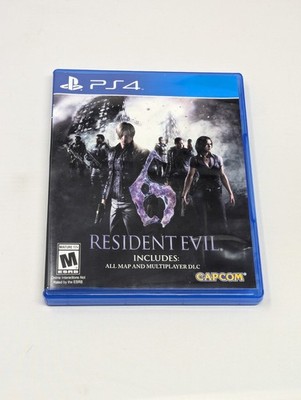Resident Evil 6 (Sony PS4 PlayStation 4, 2016)  Complete - Tested Blue Label