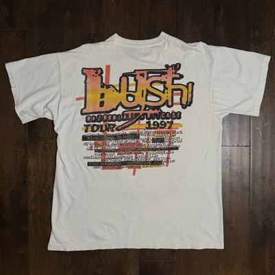 Vintage 1997 Bush Band Razorblade Suitcase Tour Tee | eBay