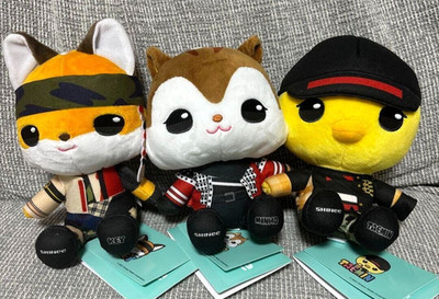 SHINee MINHO KEY TAEMIN ANIMAL COORDY Little Sitting Osuwari Plüsch Stofftier...