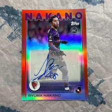 Topps J.League 2025 Kyoto Sanga Ryuma Nakano 25 Siri 145136