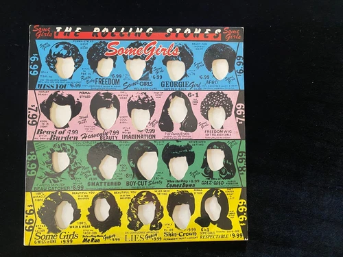 THE ROLLING STONES -" SOME GIRLS" LP - COC30918 - ALL INTACT - EXC++ CONDITION