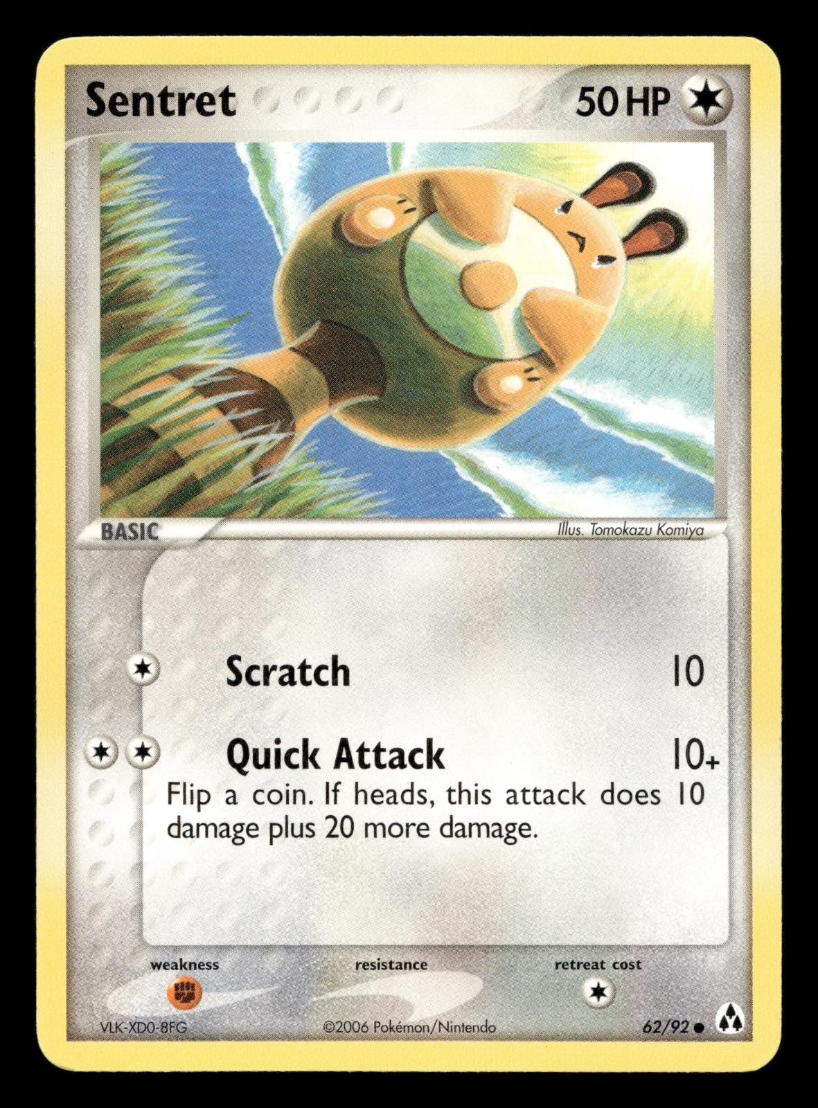 Sentret 62/92 Legend Maker Pokemon LP