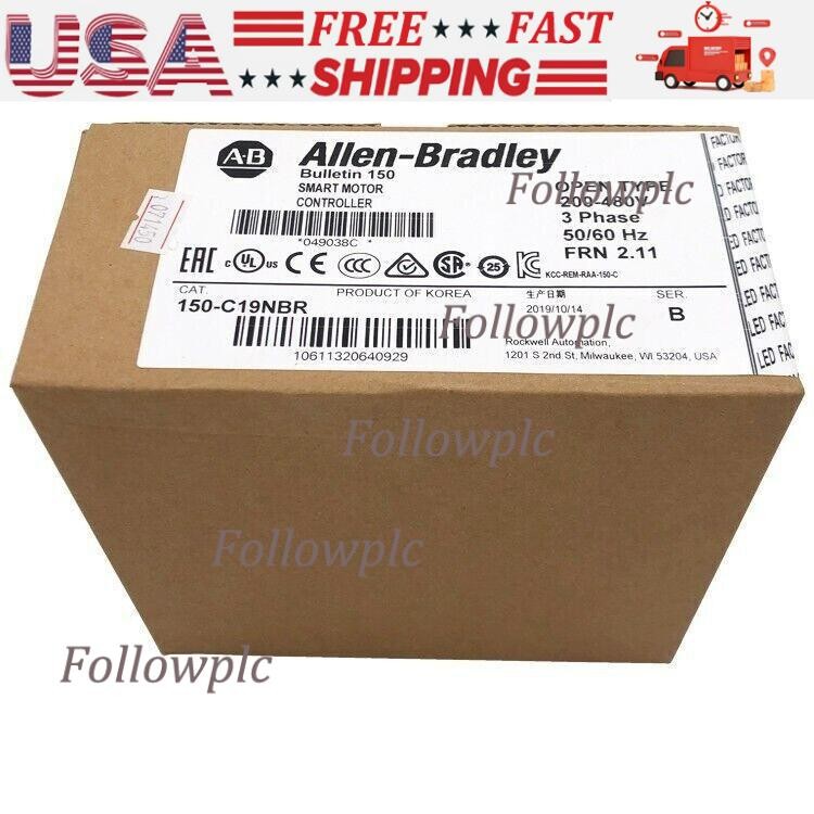 Allen Bradley 150-C19NBR SMC-3 Smart Motor Controller 150C19NBR NEW
