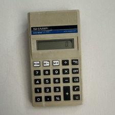 Sharp ELSI MATE EL-231 Vintage Calculator Auto Power Off Made in Japan