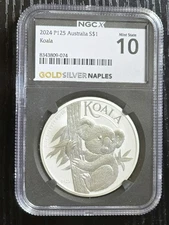2024 P125 Australia S$1 Koala Mint State 10 NGC