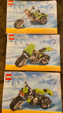 LEGO Creator 31018- Highway Cruiser 3 in 1 -100% Complete w/ 3 Manuals- No Box