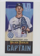 2021 Topps Gypsy Queen Captains Minis Indigo 186/250 Walker Buehler #CM-WB h7i