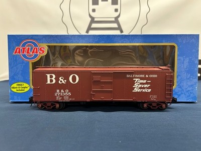 Atlas O Baltimore & Ohio #271355 1923 40  ARA Steel Box Car 8751-4