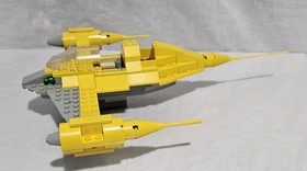 Vintage Lego Star Wars Set #7141 Naboo Fighter Complete No Box Or Manual