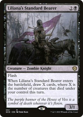 Magic Liliana's Standard Bearer [SCD - 87] Rare Near Mint