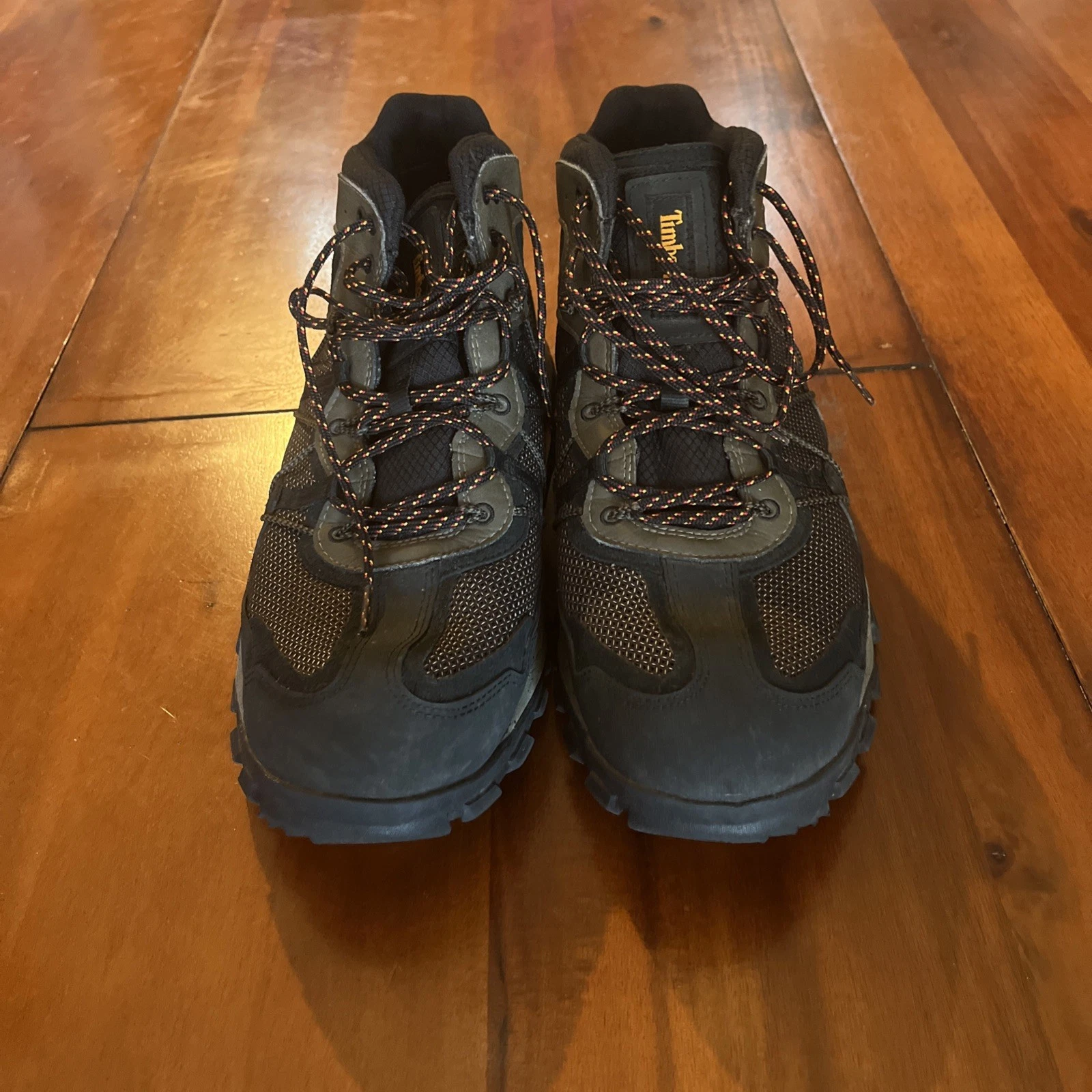 Timberland Garrison Trail Waterproof Mid Hiker 0A287F Size 12 Brown Boot