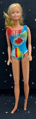 Vintage Mattel Sun Lovin Barbie W/Sun Lines & Swimsuit 11'' Philippines