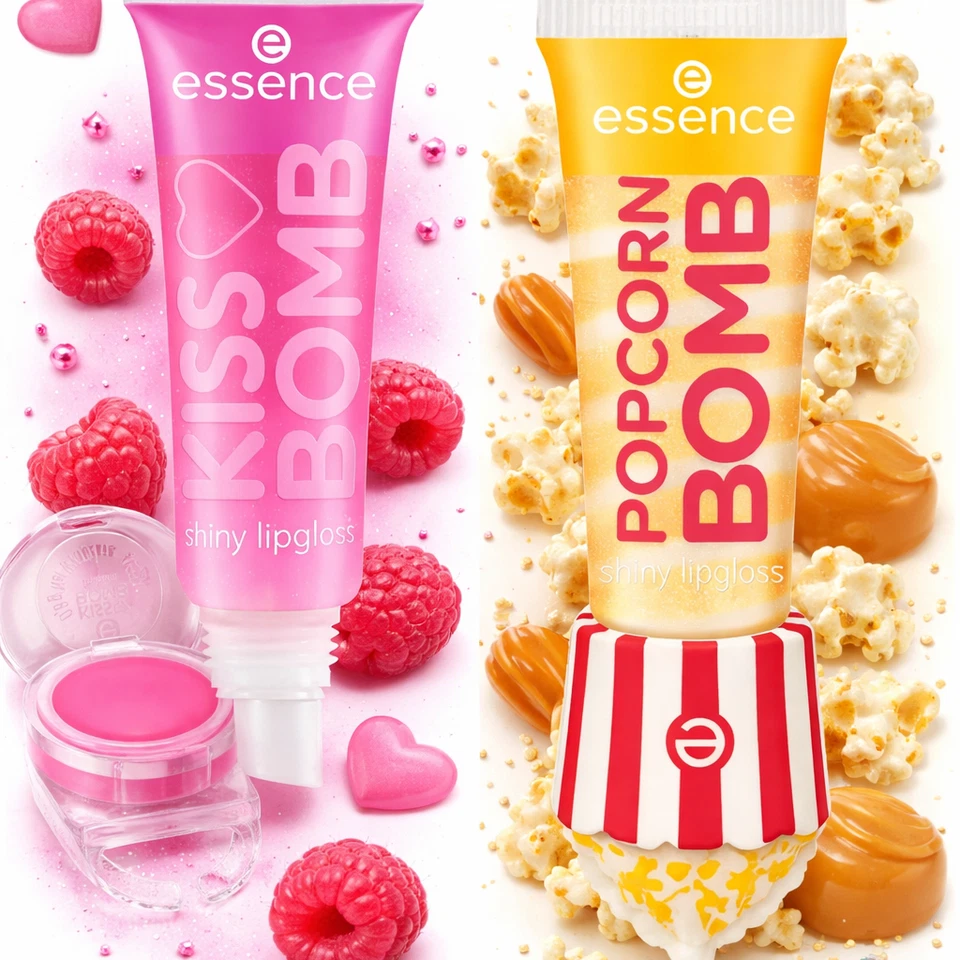 essence Lipgloss Ultimate Limited Collection Popcorn Kiss Bomb NEU - Bild 1 von 1