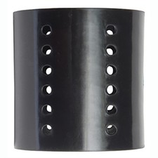 Diane Super Jumbo Magnetic Rollers, 6 Pack-Black 2 1/2"