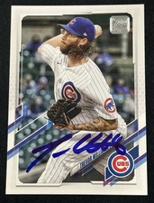 2021 Topps Update Signed Trevor Williams Autographed Auto Cubs Card US221