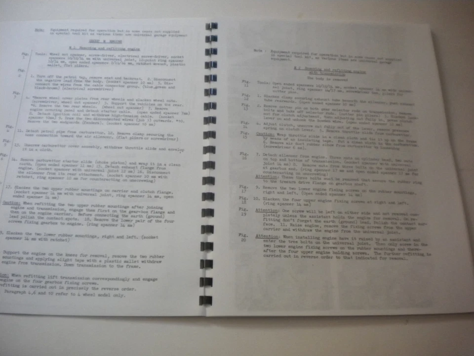 Manual de servicio de tienda BMW Isetta 300 - nuevo Foto 3 de 4