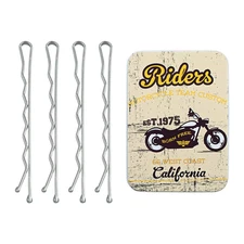 Long Bobby Pins 2.75 Inch Jumbo Hair Pins with Cute Case, 100 CT Bobby Pins for