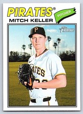 MITCH KELLER  PIRATES 2026 TOPPS HERITAGE SP #64