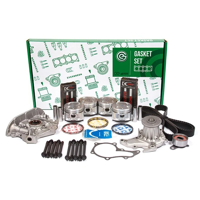Kit de reconstrução de motor de revisão ajuste 1985-1987 Toyota Corolla MR2 GTS 1.6L - Imagem 2 de 4