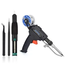 Toolour Soldering Gun Kit 5 in 1 Soldering Iron Kit 60W Industrial Automatic ...