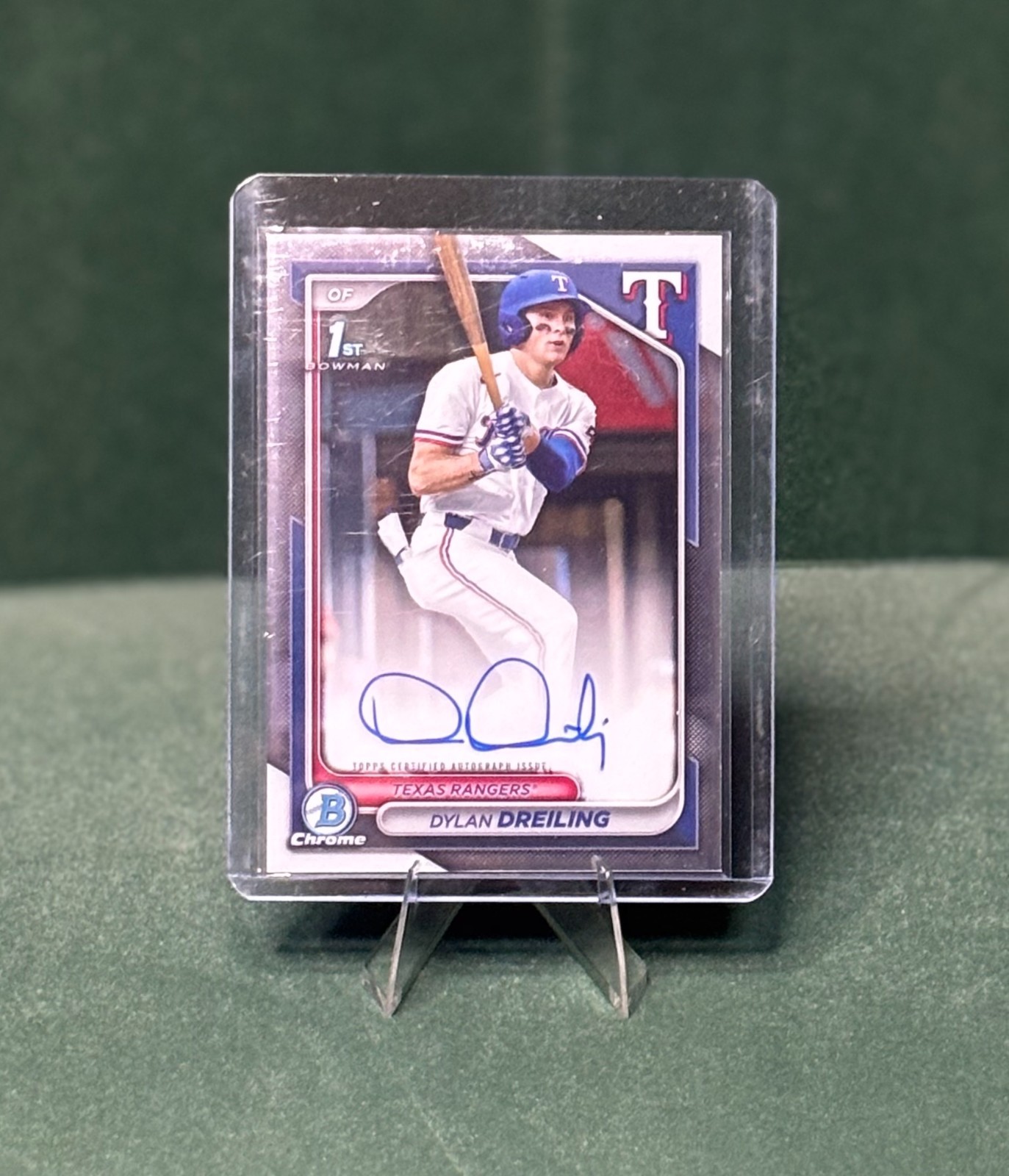 2024 Bowman Chrome Prospect Autographs Dylan Dreiling #CPA-DD
