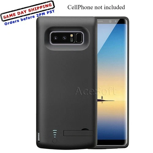 High Power 6500mAh External Battery Charger Case for Samsung Galaxy Note 8 N950U