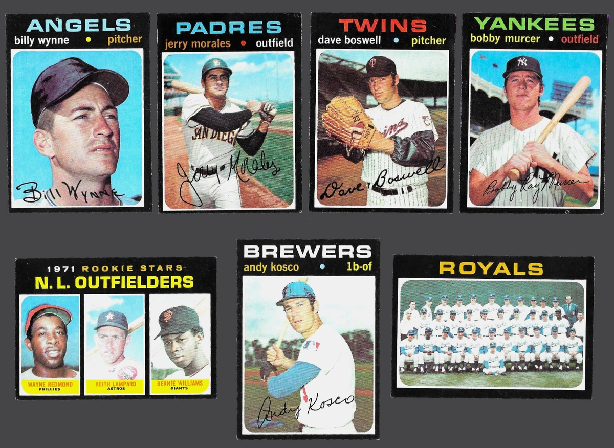 Bernie Williams Rookie Baseball Trading Cards for sale | eBay