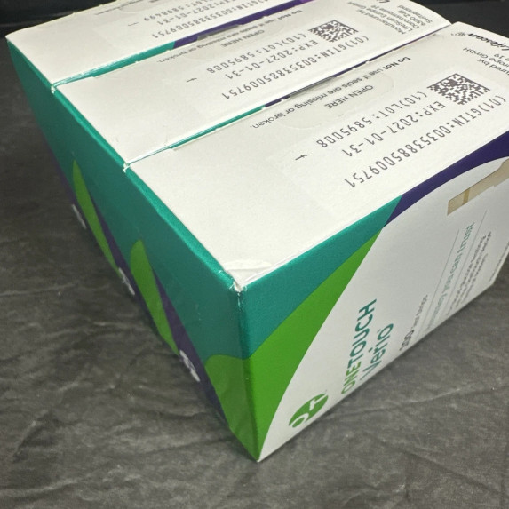 One Touch Verio Glucose Blood Test Strips 300 Count (3 bxs 100 each) Exp 1/31/27