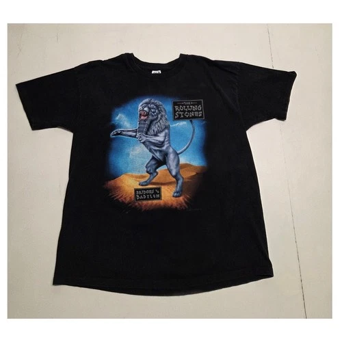 Rolling Stones Bridges To Babylon Tour Band Tee 1990s vintage concert t-shirt, vintage, single stitch, B+ condition