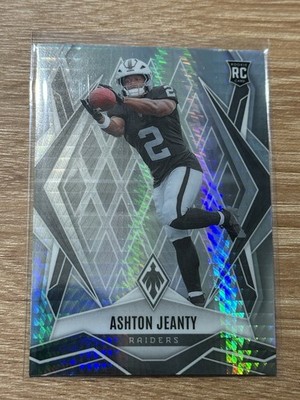 D471 - 2025 Panini Phoenix - Rookies Ashton Jeanty #158 Silver Hyper (RC)
