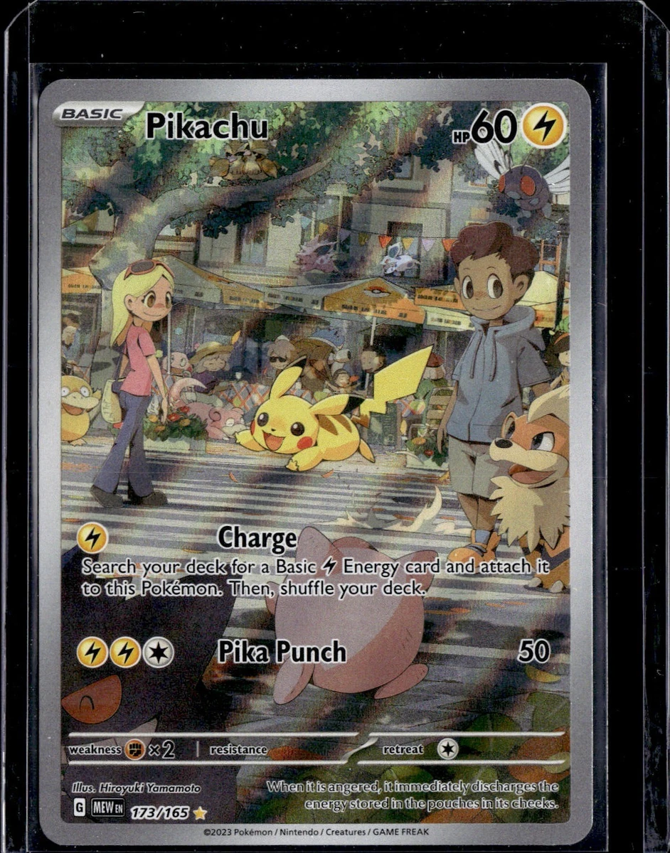 Pikachu 173/165 Sv: Scarlet & Violet 151 for sale | eBay