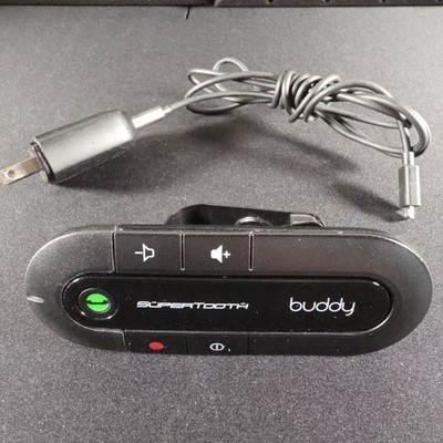 Supertooth Buddy Bluetooth Handsfree In-Car Visor Speakerphone Car Kit - Black