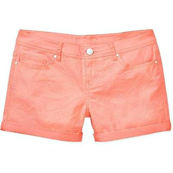 Pantalones Cortos Niñas Juniors Rosa Neón Amarillo Naranja Punto Brillo Primavera Verano ¡TAN LINDOS! Foto 2 de 3