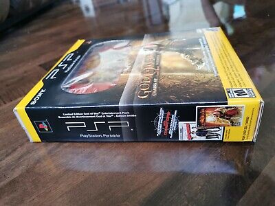 Sony PSP 2001 God of War Chains of Olympus Limited Red New sealed Rare  Unopened