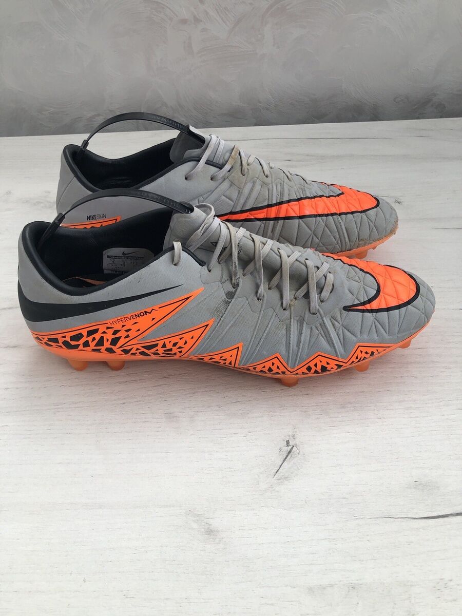 Nike Hypervenom Phinish FG Gray Orange ACC Men's Football Nike Hypervenom Phinish FG Gray Orange ACC Men's Football