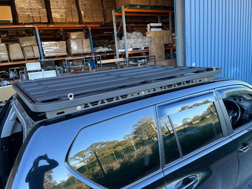 Aluminum Roof Rack Platform Fit TOYOTA Prado 120 Alloy Low Profile Multifunction - Picture 15 of 20