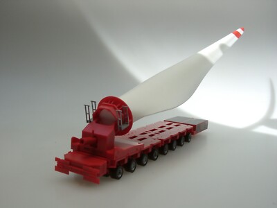 Herpa Flügeltransport Goldhofer FTV 300 ''Bender'' - 307123 - 1:87