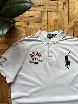 Vintage Polo Ralph Lauren UAE 012 Big Logo Dubai Chief Kief