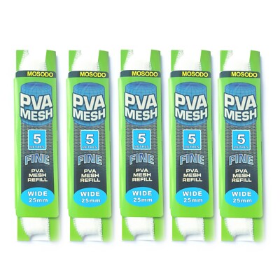 PVA MESH MOSODO TOTAL DISSOLVE 25MM MICROMESH 5M REFILL X 5