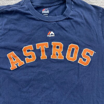 Houston Astros Shirt Size L 14/16 Youth Jose Altuve #27 MLB