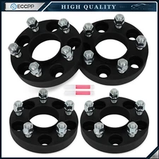4 Pcs 1" 5x115 Hub Centric Wheel Spacers 14x1.5 For Dodge Charger Challenger